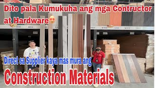 Direct supplier ng mga Construction Materials  dito pala kumukuha ang mga Contructor at Hardware [upl. by Brackely]