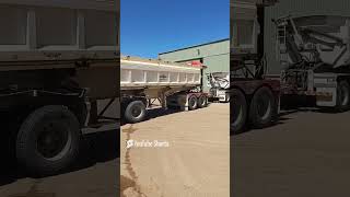 Side tippers getting inspected international prostar shikhatransport [upl. by Dj]