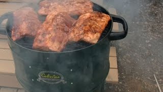 Cabelas Smoker Barbecue Baby Back Ribs [upl. by Droffig]