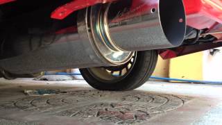 Evo 6 HKS Hi Power Exhaust Sound [upl. by Morrell977]