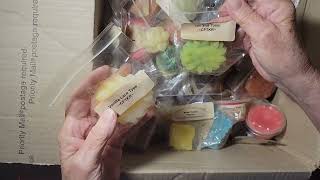 Choosing fall candle wax from Rebeccas gift box [upl. by Wiltshire]