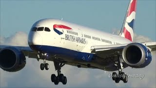 22 Boeing 787 Dreamliner Landings in 14 Liveries Compilation HD [upl. by Kcirdled630]