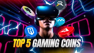 Top 5 crypto gaming altcoins 2024 Early buyers will get rich [upl. by Mina]