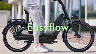 Gazelle Easyflow elektrische fiets extra lage instap  Veilige ebike [upl. by Narmi]