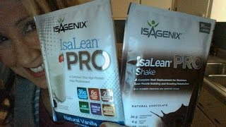 Isagenix IsaLean Pro Shake  Chocolate amp Vanilla [upl. by Melissa]