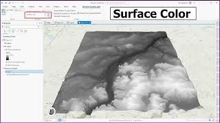 Use ArcGIS Pro to make flat terrain more interesting 3D Scene  Hillshade [upl. by Ikcir]