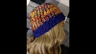 Drifter Hat Easy and Fast to knit Loom Knit [upl. by Adian501]