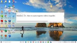 How to open the registry editor in Windows 11 [upl. by Borg]