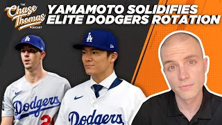 Los Angeles Dodgers Have An ELITE Starting Rotation With Yoshinobu Yamamoto [upl. by Imij]