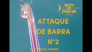 PECHE SOUS MARINE  ATTAQUE BARRA N°2  MAJCAAM  BOYS OF DAKAR  Ep292 [upl. by Weisbrodt654]