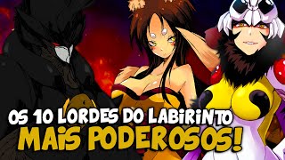 OS 10 LORDES DO LABIRINTO DE TEMPEST EXPLICADOS  TENSURA SPOILERS [upl. by Jeffery142]