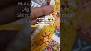 MAHAY BY SANA SAFINAZ  DIGITAL PRINTED LAWN SHIRT DUPATTA COLLECTION BOOK YOUR ORDER FAST [upl. by Nnewg975]