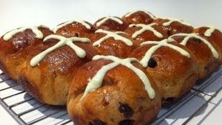 ULTIMATE CHOCOLATE HOT CROSS BUNS [upl. by Atoel]