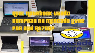 Qual Notebook usado comprar 1  até R750 [upl. by Miki]