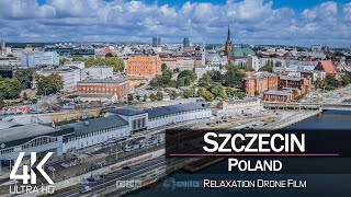 【4K】Szczecin from Above 🔥 POLAND 2021 🔥 Cinematic Wolf Aerial™ Drone Film [upl. by Allene]