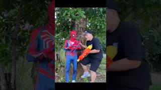 Spiderman gorzilla ke pathor diye marloyoutube spiderman tranding shorts [upl. by Paxon]