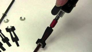 EClip Insertion Tool Pneumatic  Tech Talk Eclips removal and installation Air powered tool [upl. by Abbe]