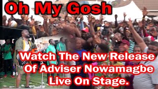 Oh my Gosh Watch The New Release of Adviser Nowamagbe a k a Skool Boy Live On Stage [upl. by Danziger401]