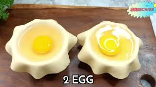 Egg Snack Recipes  Egg Paratha Recipe  Egg Recipe snacksrecipe eveningsnacks snacks [upl. by Wilhelmina]