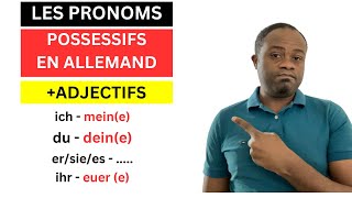 Comment utiliser les PRONOMS POSSESSIFS en ALLEMAND [upl. by Jagir54]