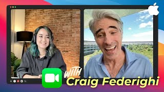 FaceTime with Craig Federighi On boundaries creativity and morning routines✨ [upl. by Skier]