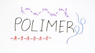 POLIMER  Bentuk Jenis amp Sintesis  Kimia Kelas XII [upl. by Auqemahs]