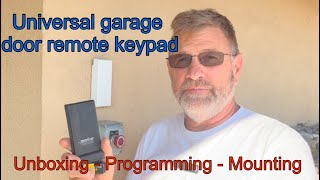 Garage Remote Keypad Install [upl. by Stacie]