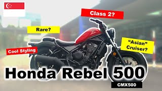 Honda CMX 500  Rebel  Test Ride [upl. by Dona]