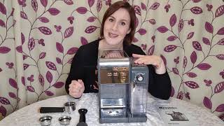 Breville One Touch Coffee House Machine First use tutorial and review [upl. by Einafit]