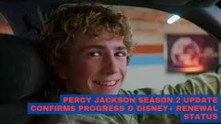 Percy Jackson Season 2 Update Confirms Progress amp Disney Renewal Status [upl. by Ellehcsor308]