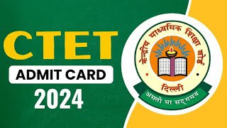 CTET admit card DEC 2024 update  CTET admit card 2024 ctet emrs ctet2024 [upl. by Mccoy]