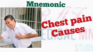 Causes of Chest Pain  Mnemonic [upl. by Britt]