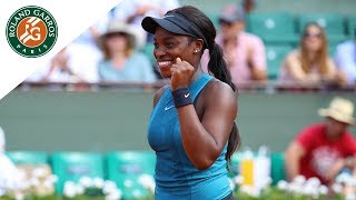 Sloane Stephens vs Daria Kasatkina  QuarterFinal Highlights I RolandGarros 2018 [upl. by Akkinahs276]