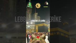 Lebbeyk Allahümme Lebbeyk 🕋 Hac Umre İlahisi shorts islam dua [upl. by Eidok]