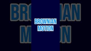 Brownian motion physics education space math science chemistry history philosophy [upl. by Jasmin]