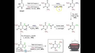 Uracil to Caffeine Synthesis [upl. by Marvin436]