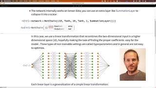 The Wolfram Neural Net Framework Nonlinear Regression [upl. by Kenley331]