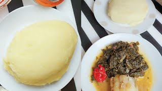 FUFU CONGOLAISE RECETTE [upl. by Ferrigno70]