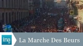 La Marche pour légalité et contre le racisme Marche des beurs 1983  Archive vidéo INA [upl. by Wenona]