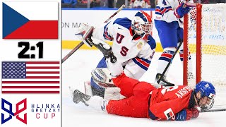 CZECHIA VS USA HLINKA GRETZKY CUP 2024 [upl. by Rora]