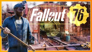 FIGHTING MOLE MINERS  Fallout 76  Ep1  Exploring The Monongah Mine Savage Divide Region [upl. by Eetnwahs937]