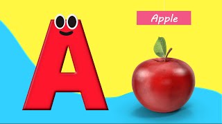 ABC Phonics Song  Toddlers learning video A for Apple ABC Song Nursery Rhymes Alphabet Song [upl. by Lisbeth]