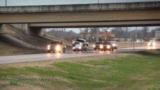 Dyersburg TN Tornado Sirens Storm  12232015 [upl. by Fendig]