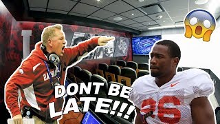 Dont be late to meetings in College Football athletes must watch [upl. by Ardeed948]