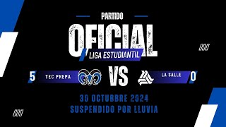 Partido Liga estudiantil Borregos Prepa Tec vs La Salle [upl. by Terrab]