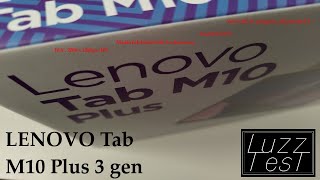 LENOVO Tab M10 Plus 3 gen Budżetowy Przyzwoity LuzzTest [upl. by Alrad734]