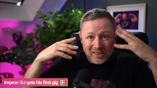 Limmy Improv DJ Gets His First Gig 20220818 [upl. by Alyahc]