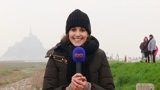 Fanny Agostini  quotLa marée prendra toute son ampleurquot au MontSaintMichel [upl. by Llain495]