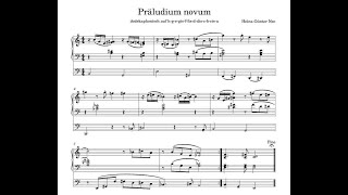 Präludium novum dodekaphonisch  Neue Festliche Orgelmusik Score [upl. by Hillard]