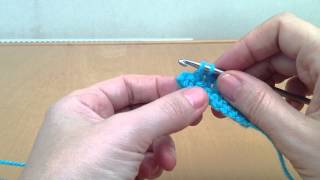 UK Treble Crochet Stitch [upl. by Alyek]